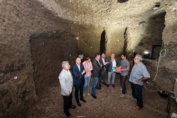 El Centro de Interpretación de Risco Caído, preparado para recibir a visitantes (Foto TA)